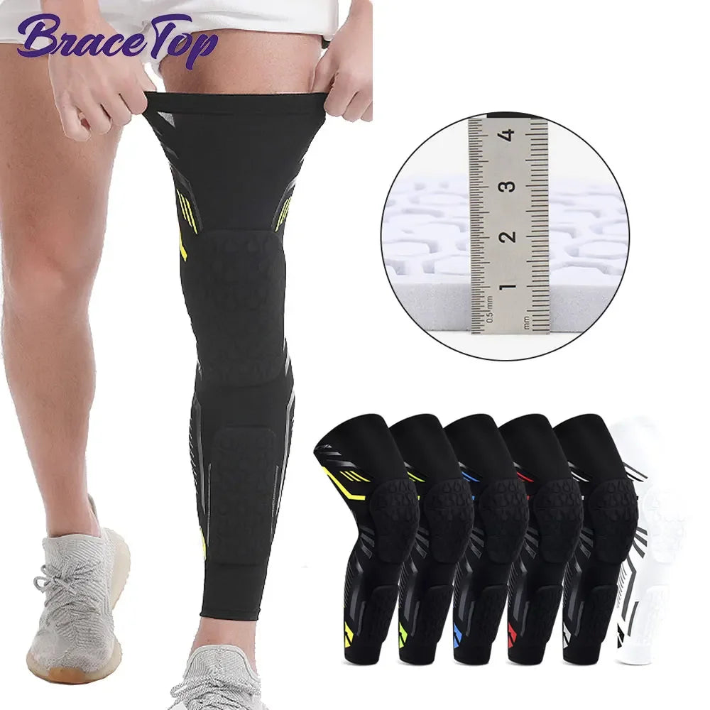 1 Pcs Knee Compression Sleeves Basketball Volleyball Leg Sleeve Football Adult Knee Protector Calf Support Snowboard Kneepad New