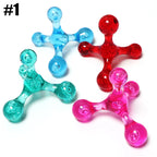 1Pcs Hand Held Massagers Tools, Back Deep Tissue, 4-Legged Acupressure Gentle Self Massager Trigger Pressure Point Massage Tools