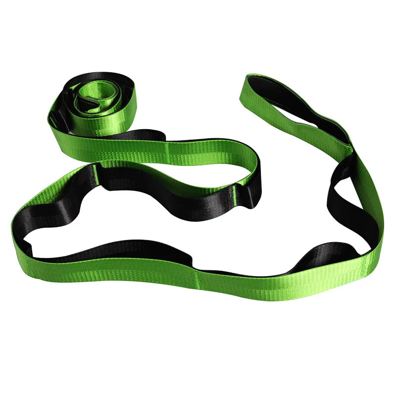Extra Long Non-Elastic Yoga Strap – Flexibility Stretching Belt for Splits, Dance, Pilates & Physical Therapy