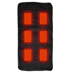 Electric Heating Blanket – 3-Level Adjustable Sleeping Mat with 6 Heating Zones for Indoor & Outdoor Use