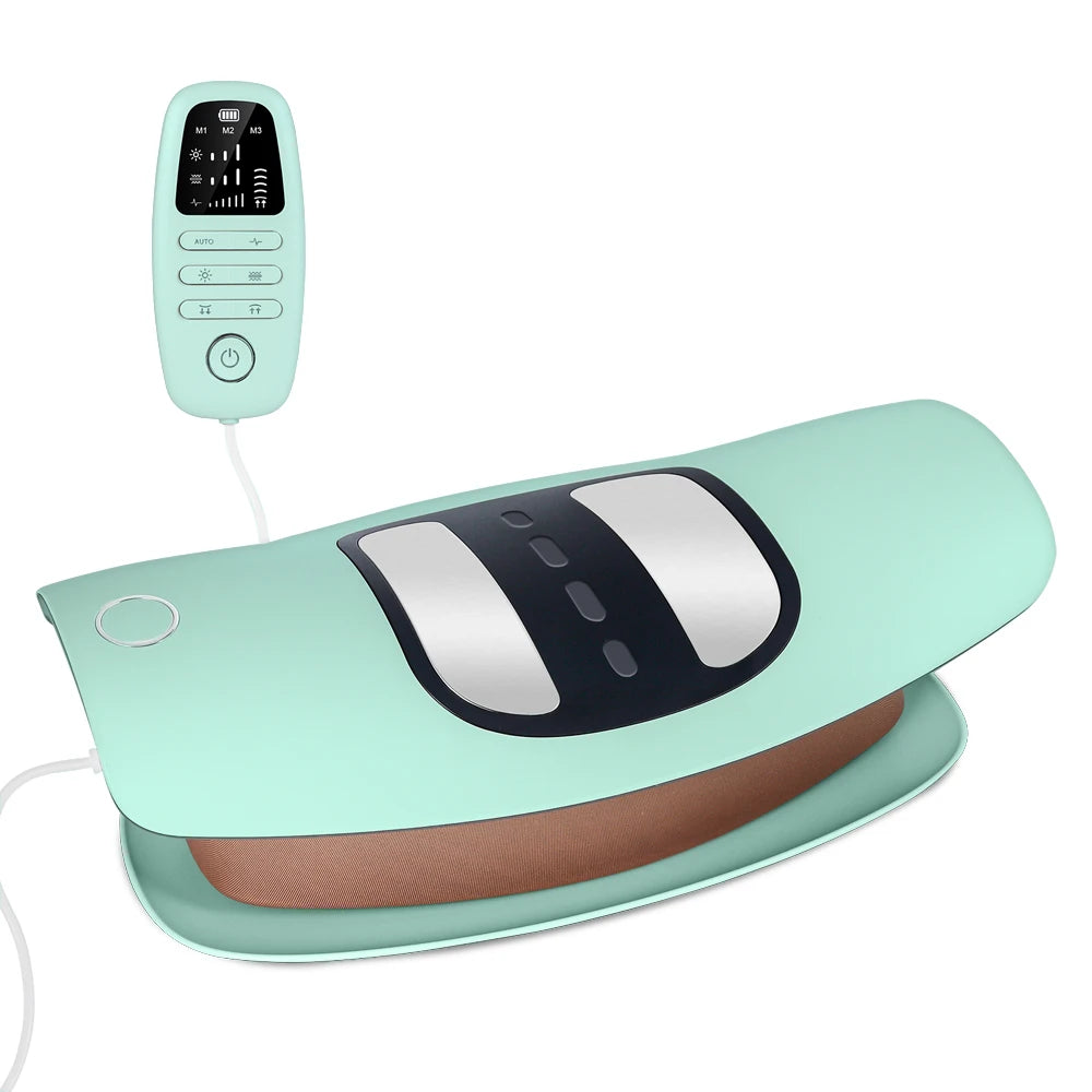 Inflatable Lumbar Traction Massager – Back Stretcher with Vibration