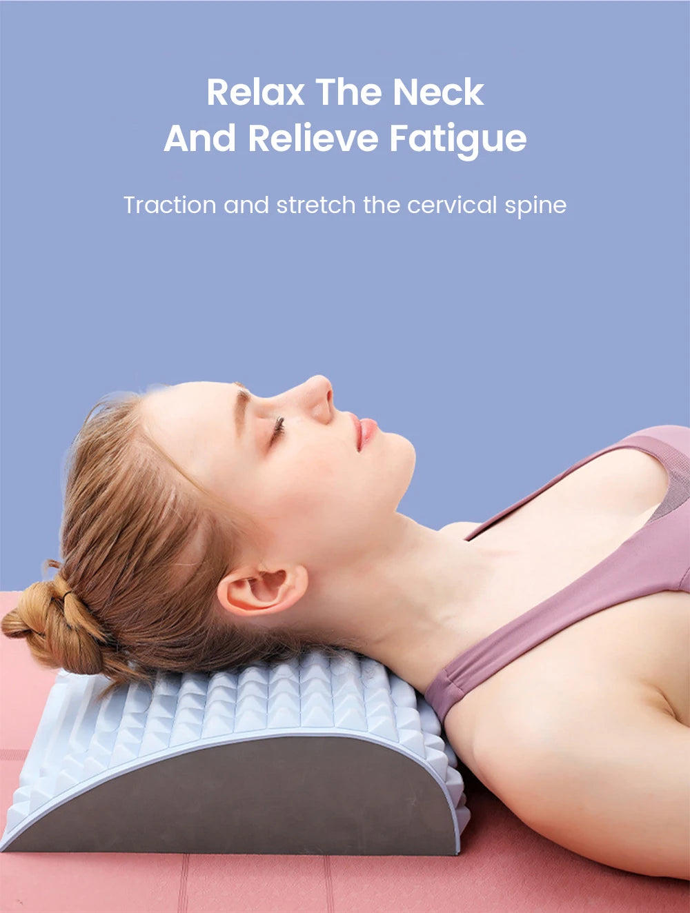 Lumbar Back Stretcher Pillow – Chronic Pain & Posture Support