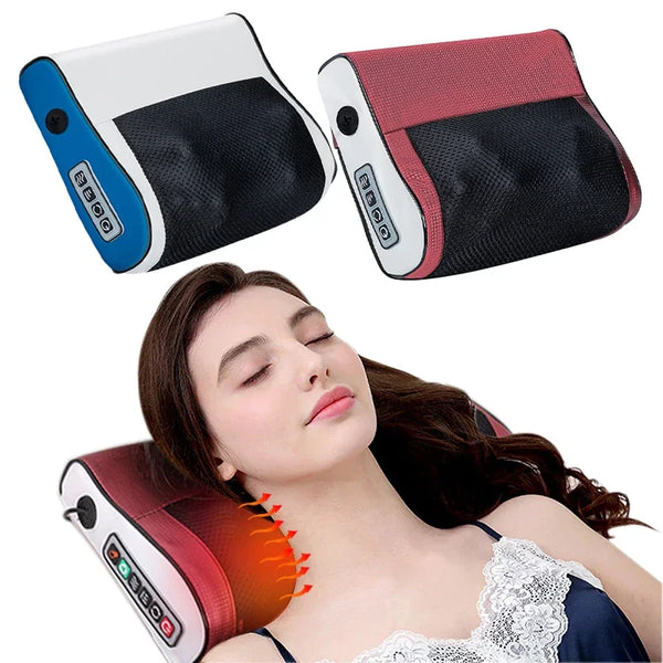 Shiatsu Neck & Shoulder Massager with Heat – Deep Tissue Kneading