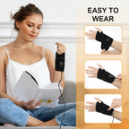 Red Light Therapy Wrist Strap – 660nm & 850nm LED Infrared Brace for Carpal Tunnel & Wrist Pain