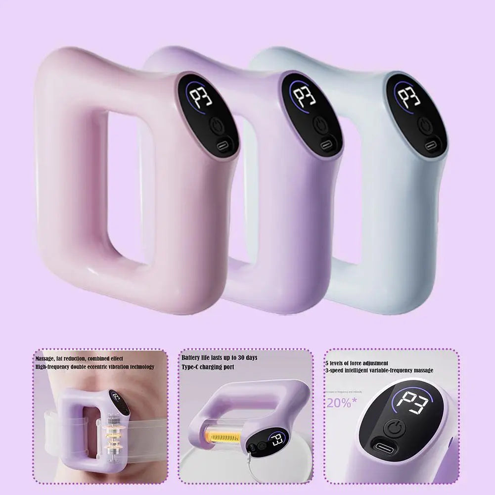 Full-Body Fascia Ring – Vibration Fitness Massager for Fat Burning, Body Shaping & Deep Tissue Relief