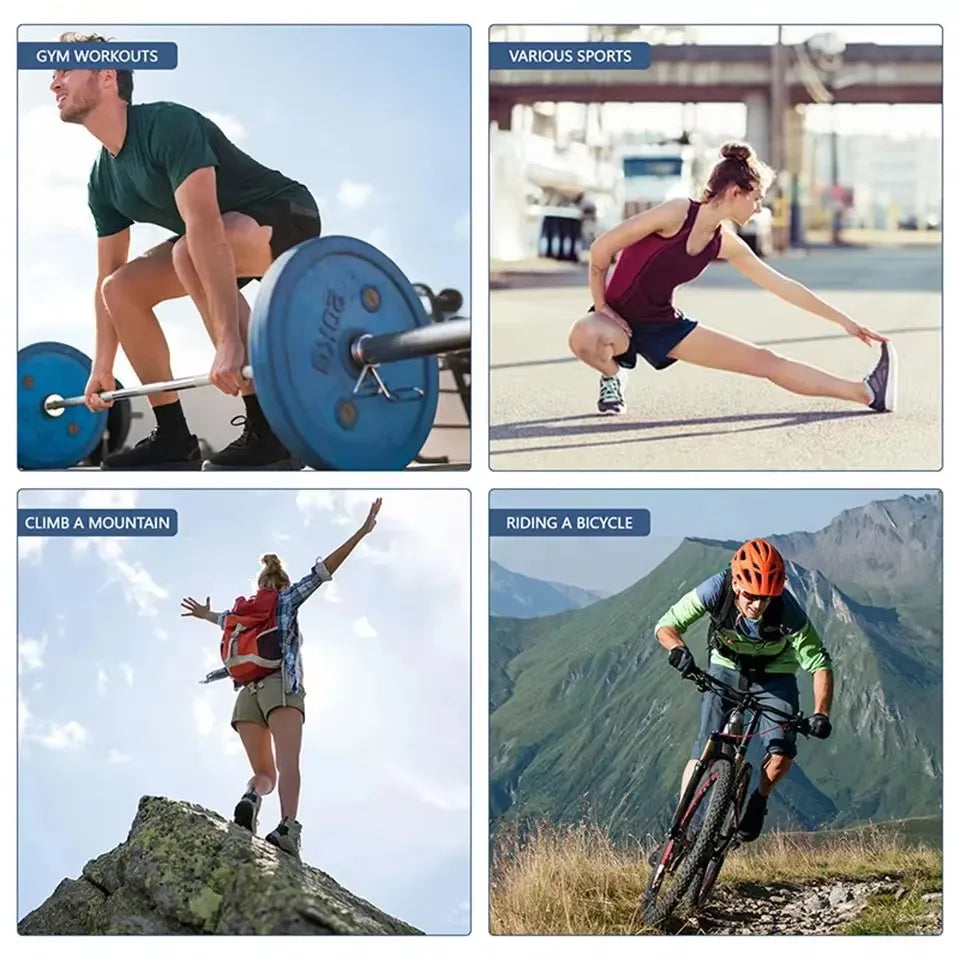 GOBYGO Copper Knee Support Pad Braces Compression Knee Sleeve Arthritis Joint Pain Relief Sports Fitness Workout Running Unisex