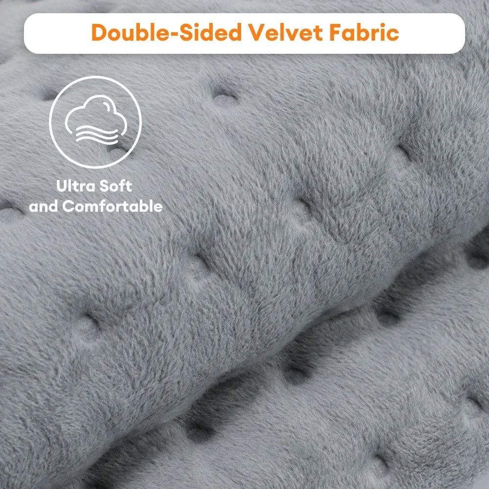 Electric Heating Pad 30x60cm – 9 Heat Levels & 4 Timers