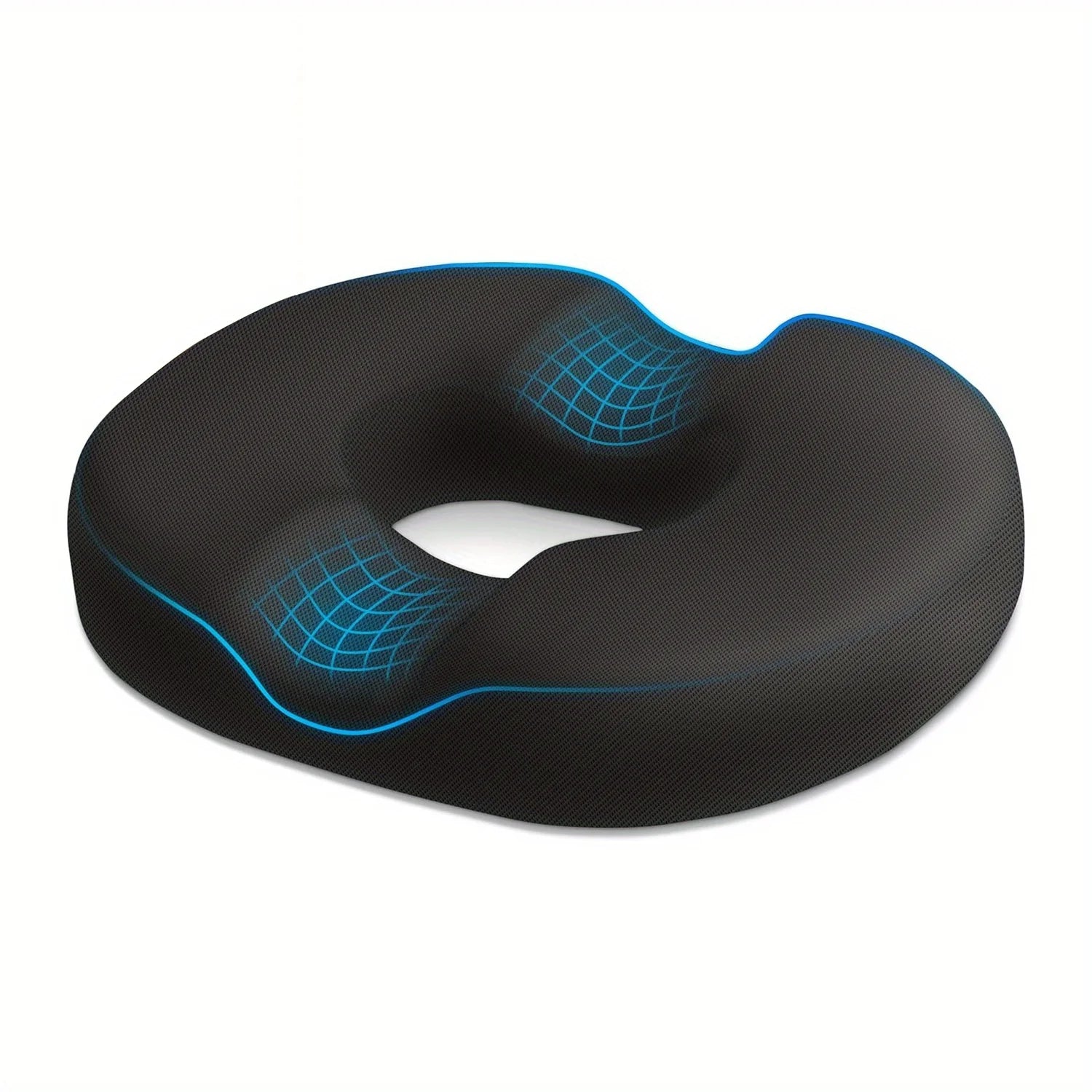 Donut Seat Cushion – Hemorrhoid, Sciatica & Tailbone Pain Relief for Office & Car