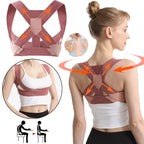Hunchback Corrector Straight Back Open Shoulder Lumbar Spine Correction Belt Elastic Invisible Back Straightening Unisex