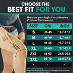 Full-Length Compression Leg Sleeve – Knee & Calf Support for Pain Relief & Sport Workouts (Men & Women)