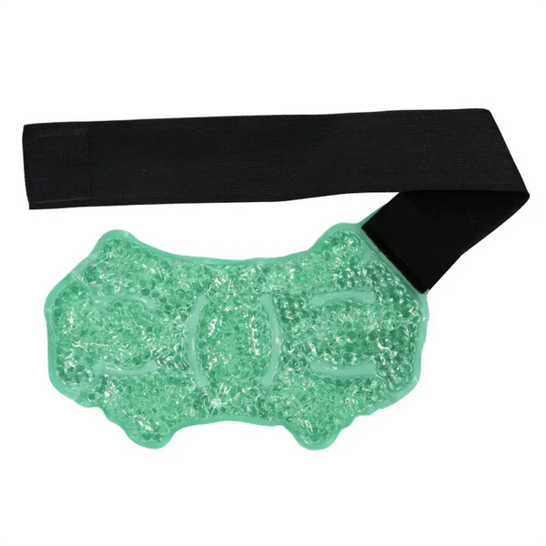 Hot & Cold Ankle & Foot Gel Ice Pack Wrap – Adjustable Strap for Sprains & Plantar Fasciitis