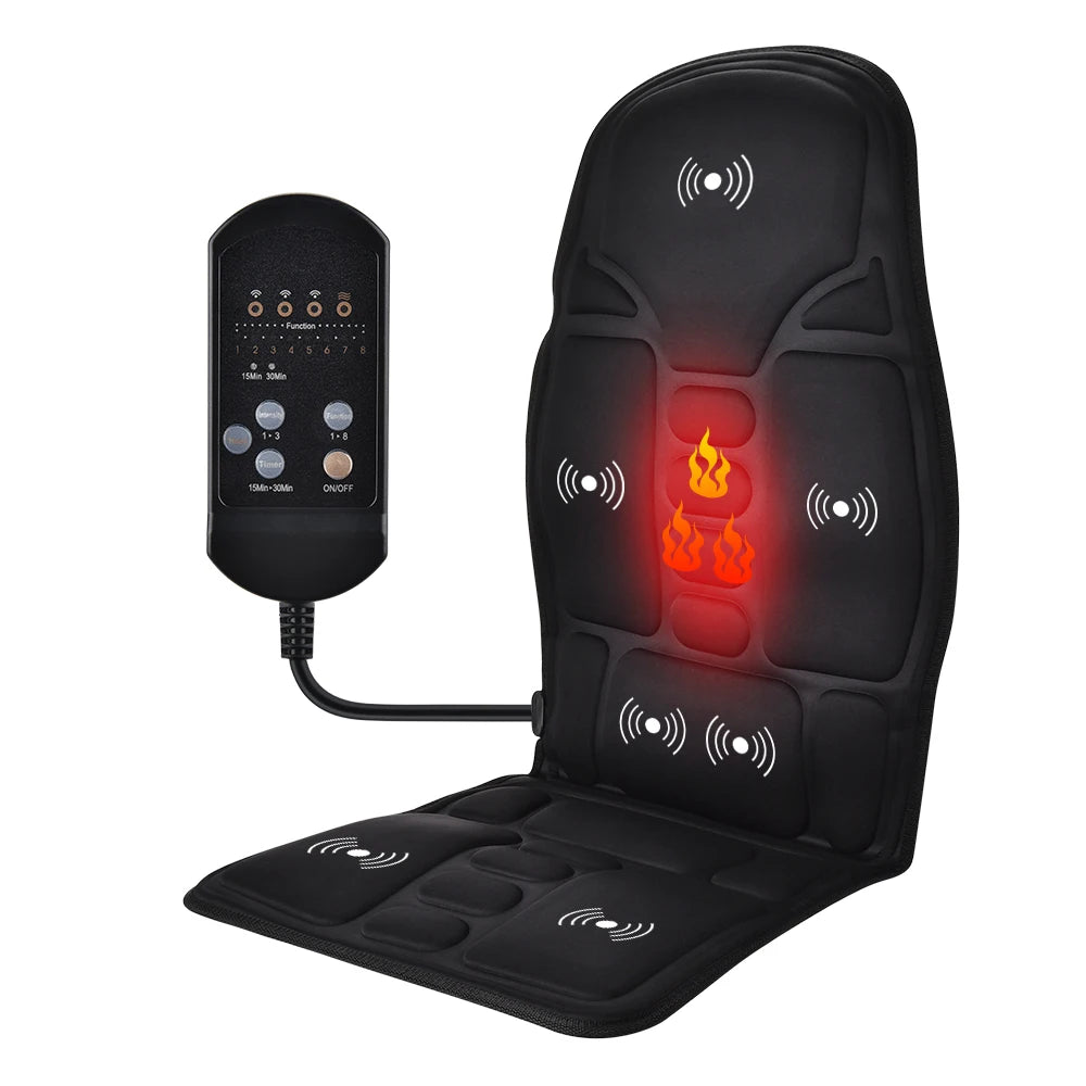 Infrared Massage Chair Cushion – Heating Vibration Mat