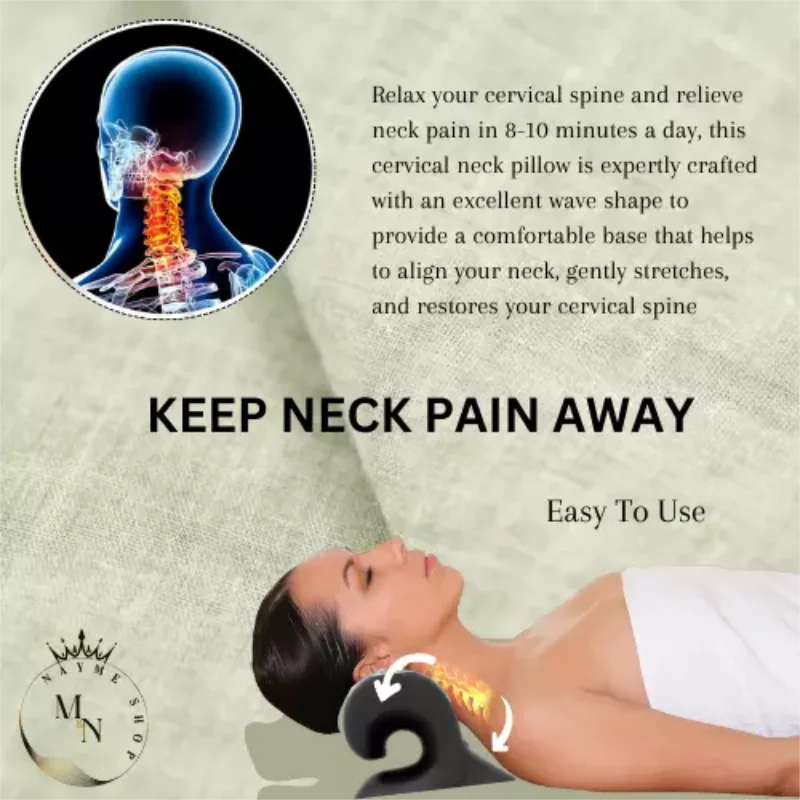 Cervical Traction Device – Neck & Shoulder Relaxer Pillow
