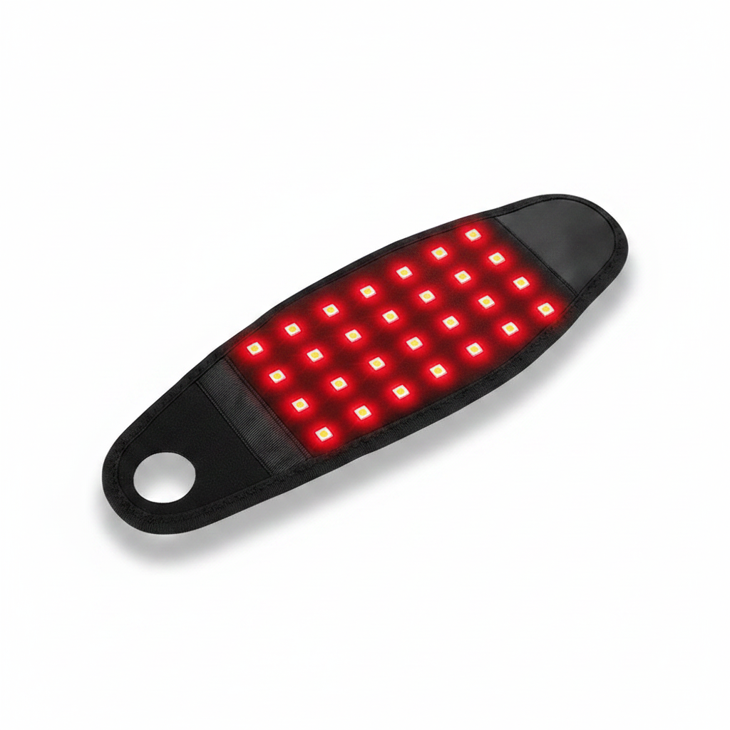 Red Light Therapy Wrist Strap – 660nm & 850nm LED Infrared Brace for Carpal Tunnel & Wrist Pain