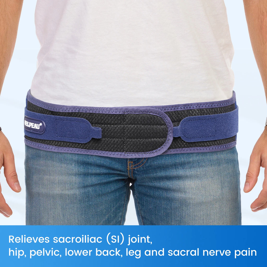 Sacroiliac SI Joint Hip Belt – Pelvic Support for Sciatica & Joint Pain Relief