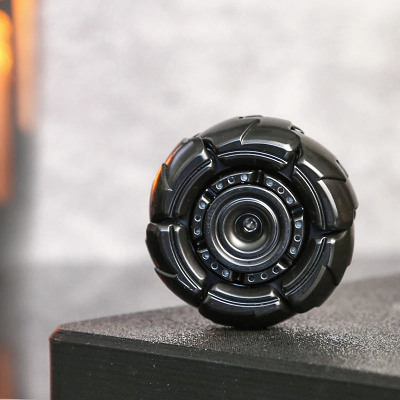 Opening and Closing Fingertip Gyro Fidget Spinner Multi-Purpose CNC Finger Tip Stress Relief AutismFidget Toys Adult Gifts