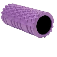 EVA Foam Yoga Roller Column – Deep Tissue Massage Stick for Back & Leg Muscle Workouts & Recovery