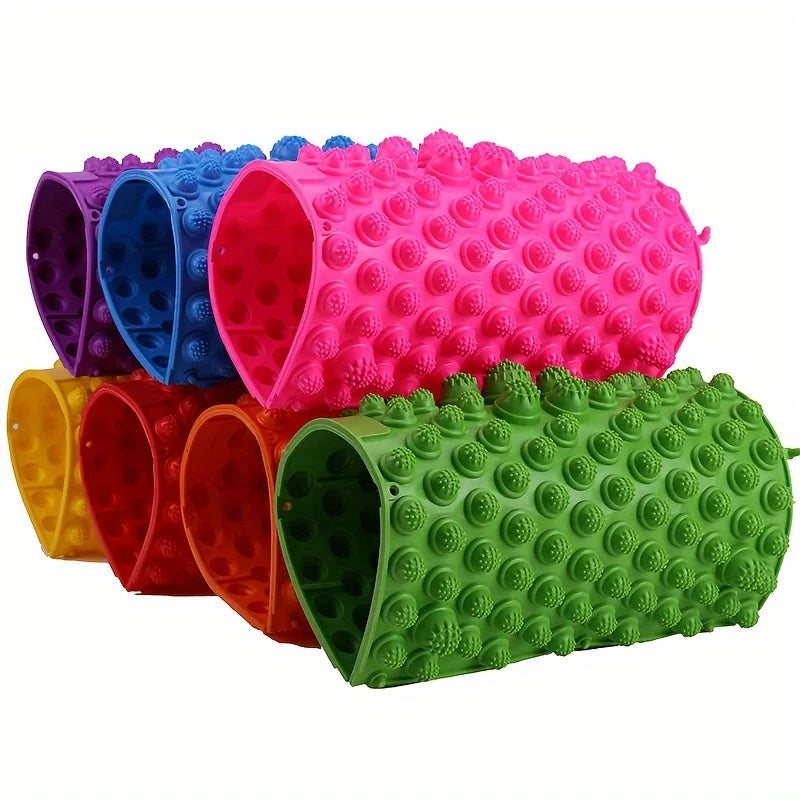 Foot Massage Acupuncture Walking Pad – Reflexology Toe Board Bathroom & Yoga Anti-Slip Mat
