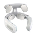 4 Head Electric Back Massage Instrument USB Rechargeable Vibration Massage Instrument Heating for Cervical Spine Body Massage