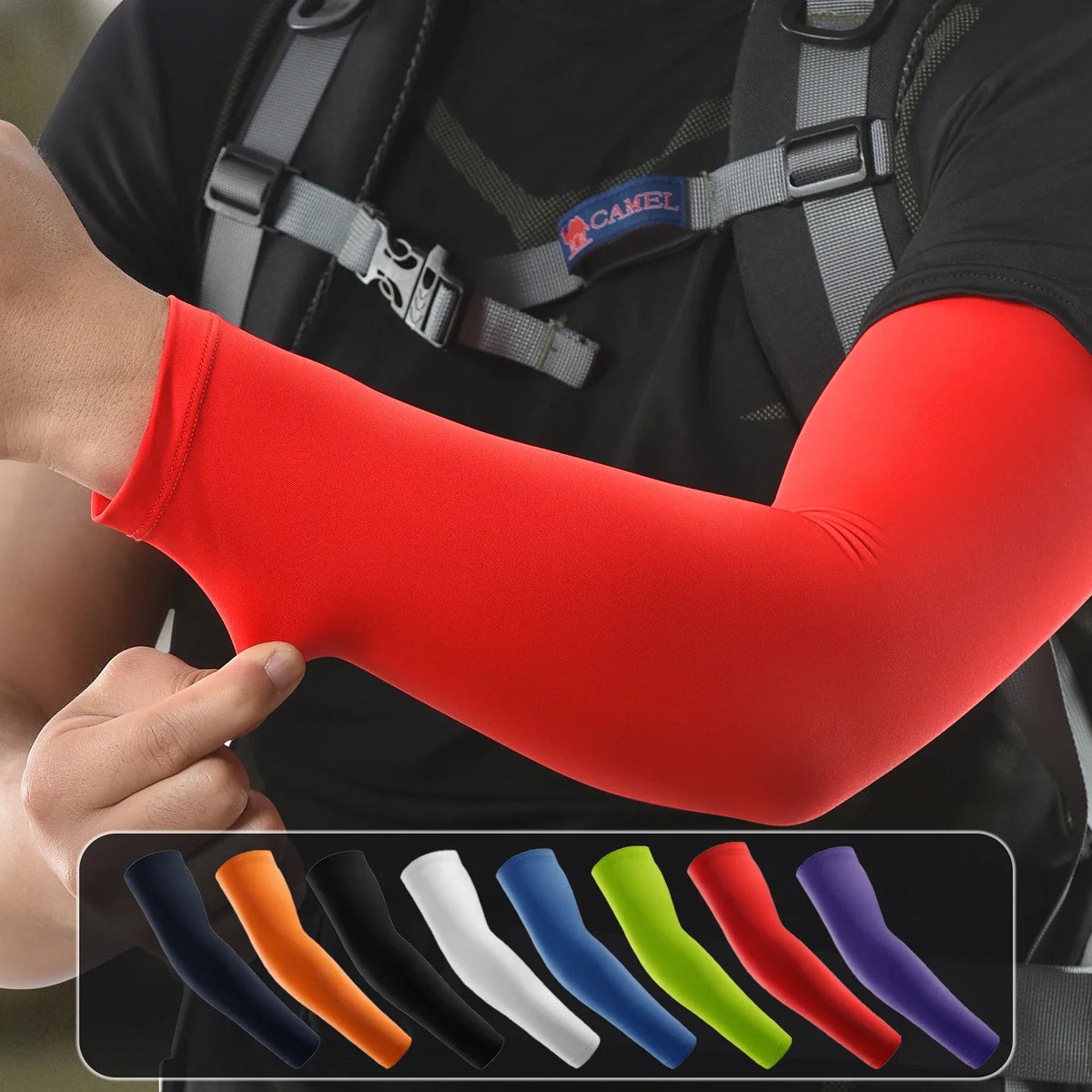 Sports Elbow Support Sleeve – Breathable Arm Joint Protector Elbow Pad for Cycling, Running & Basketball
