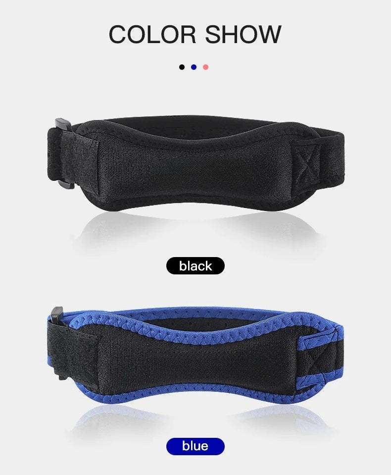Patellar Tendon Knee Support Strap – Shock Absorption Brace & Sleeve