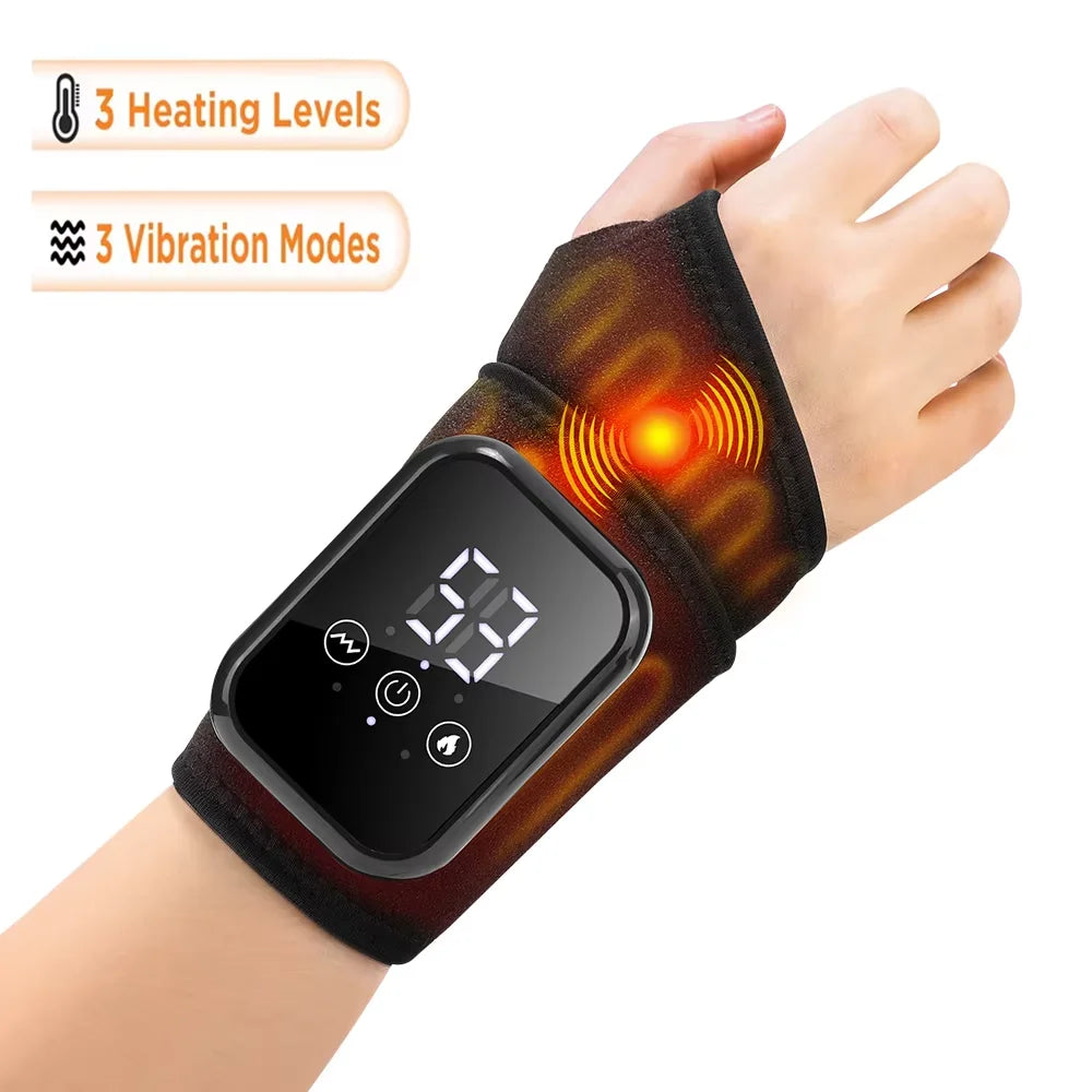 Electric Foot & Hand Massager – Vibrating & Heating Ankle & Wrist Joint Portable Relaxation Device
