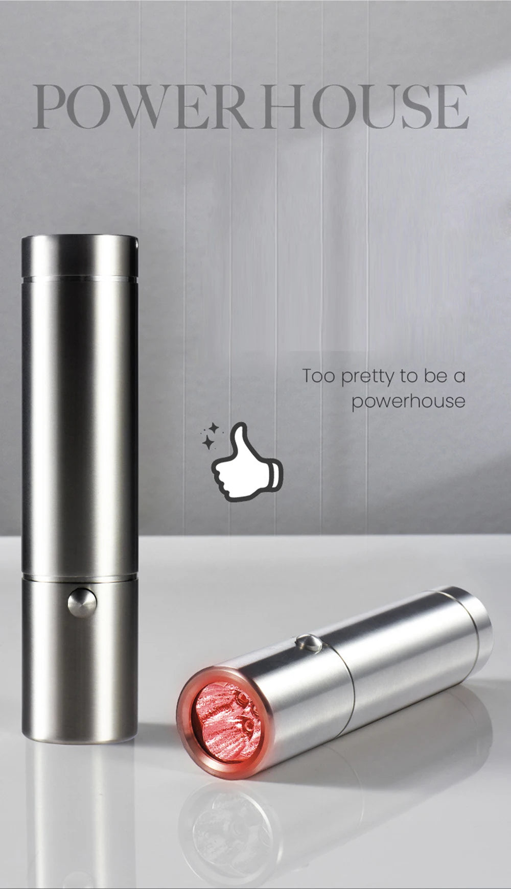 Red Light Therapy Wand – 5 Wavelengths Pain Relief & Acne Treatment