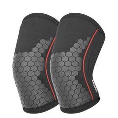 7mm Neoprene Compression Sleeves (Pair) – Knee & Elbow Support for Heavy Lifting
