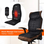 Infrared Massage Chair Cushion – Heating Vibration Mat