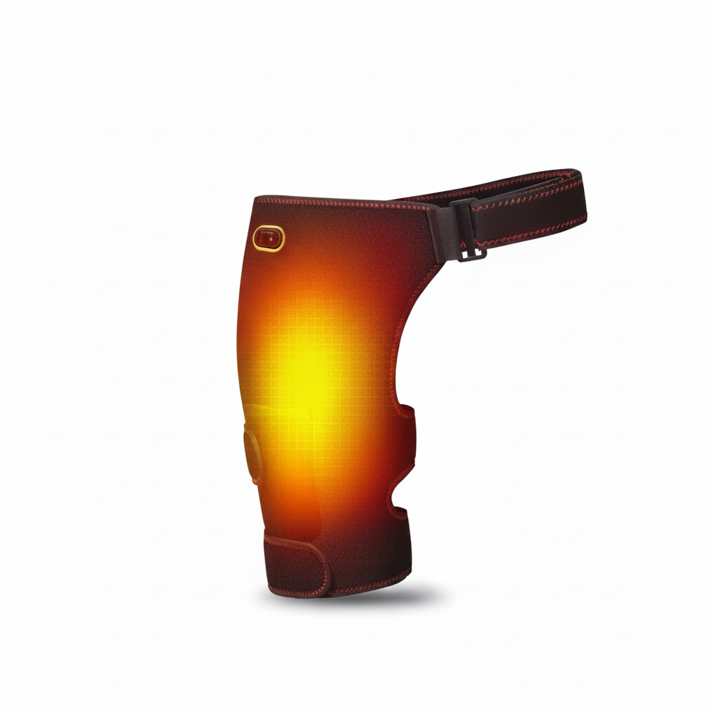 Full-Wrap Hip Heating Massager Brace – Sciatica & Buttock Relief, USB