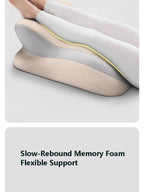 Wedge Memory Foam Pillow – Ergonomic Neck & Back Support
