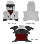 Red Light Therapy Hooded Shawl – 3-Gear Heat & Massage