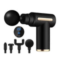 Fascial Percussion Massage Gun – LED Touch Screen with 4 Replaceable Heads for Body Relaxation