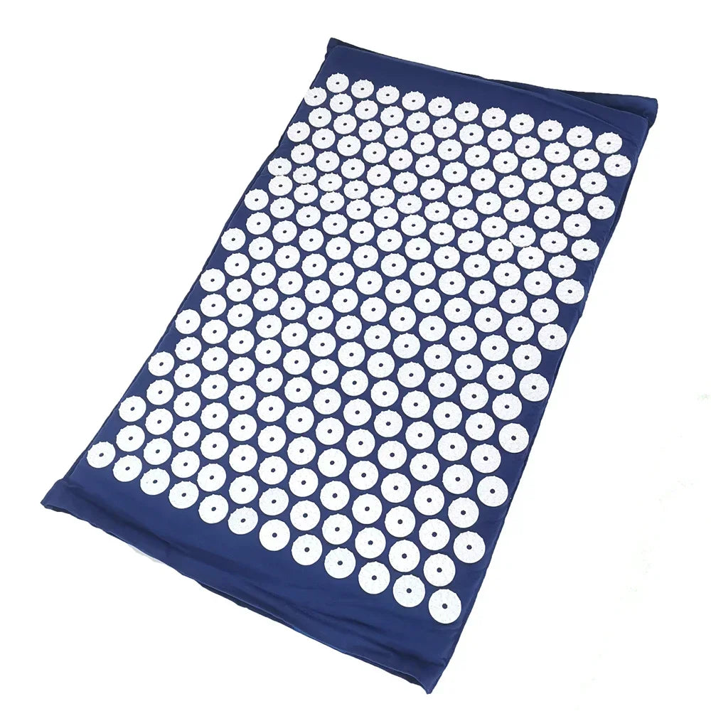 Acupressure Mat & Pillow Set – Spike Cushion Yoga Mat for Back, Body & Stress Pain Relief