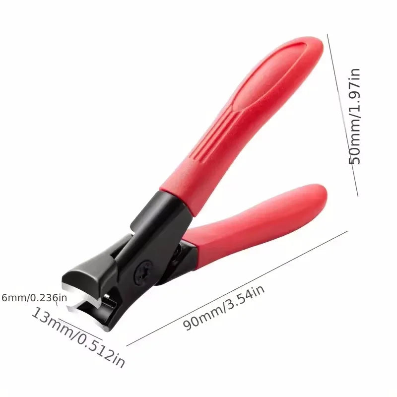 Professional Stainless Steel Nail Clippers Set – Anti-Splash Sharp Trimmer for Thick Nails & Pedicure
