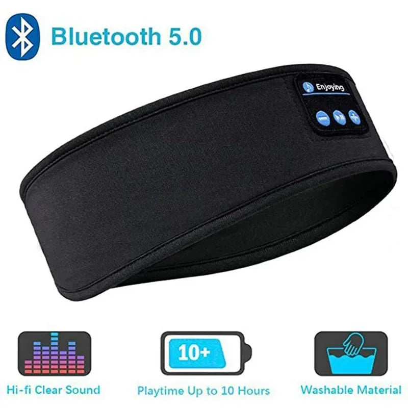 Wireless Bluetooth Sports Sleep Headband Headphones