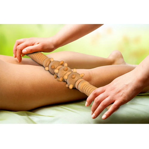 Acupressure Massage Roller Stick – 33cm Myofascial Release Tool for Back & Neck Relief
