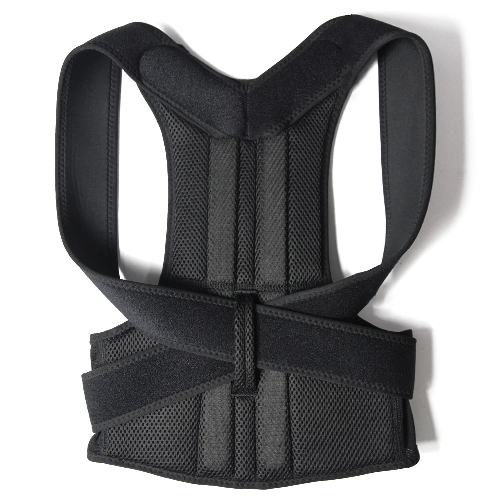 Upper Back Posture Corrector – Clavicle & Shoulder Straightening Brace Strap