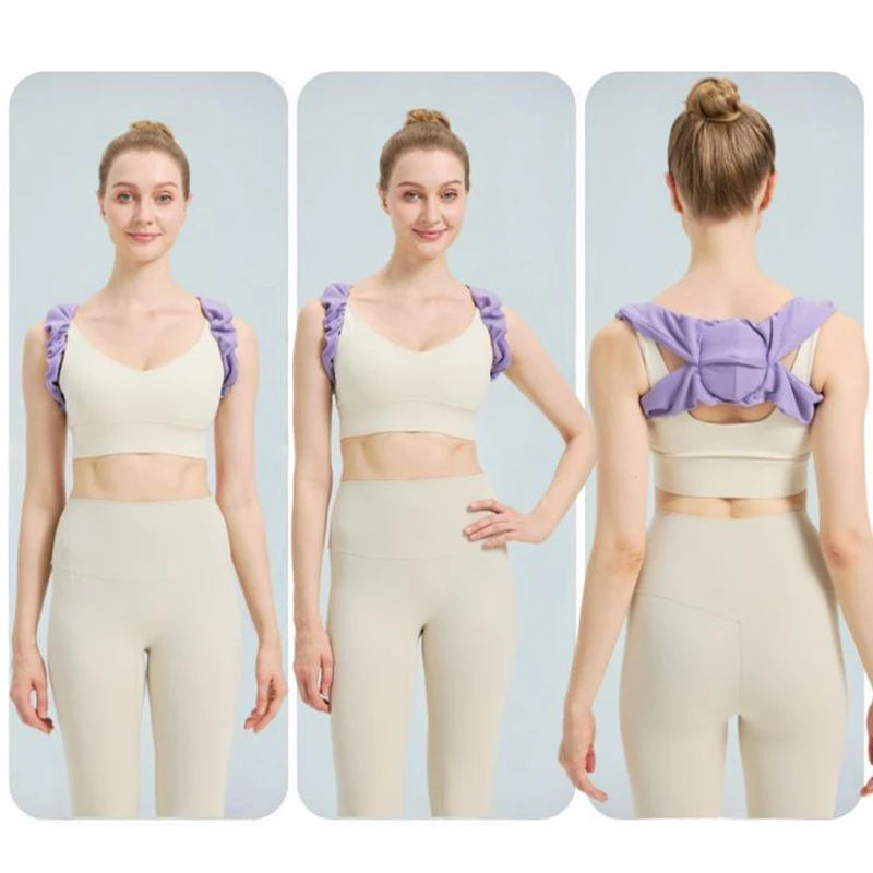 Clavicular & Scapula Fracture Fixation Strap – Back Correction Support Brace for Home & Office