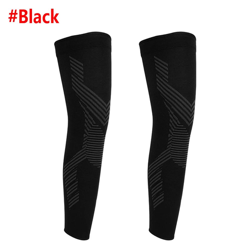 Full-Length Compression Leg Sleeve – Knee & Calf Support for Pain Relief & Sport Workouts (Men & Women)