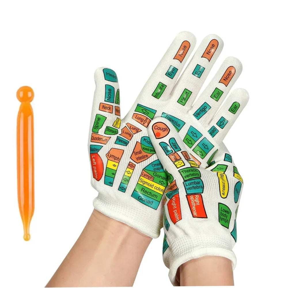 Reflexology Socks & Gloves – Acupressure Foot & Hand Relief
