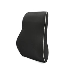 Ergonomic Memory Foam Lumbar & Seat Cushion – Car & Office Support