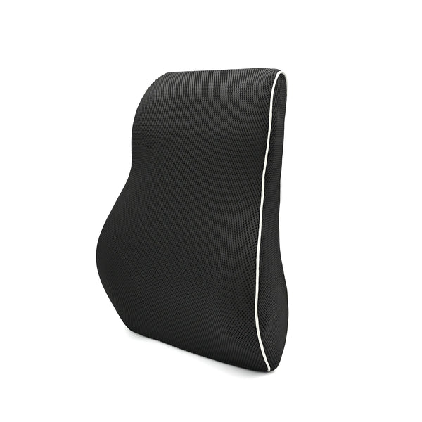 Ergonomic Memory Foam Lumbar & Seat Cushion – Car & Office Support