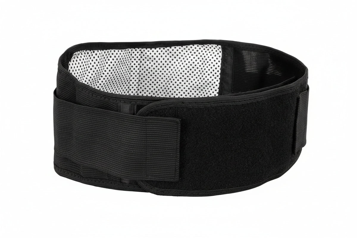 Unisex Magnetic Self-Heating Back Support Belt – Adjustable Lumbar Brace with Massage Band for Health Care