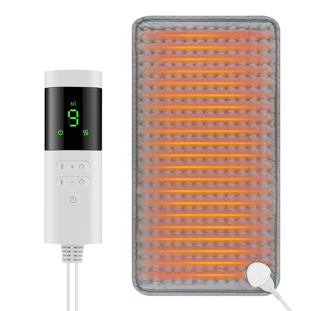 Electric Heating Pad Pet Heat Mat – Constant Timer Body Warming Thermal Mat for Abdomen & Hand