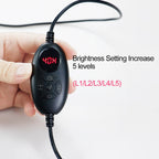 Red & Infrared Light Therapy Belt – 120 LEDs, 660nm & 850nm for Pain Relief