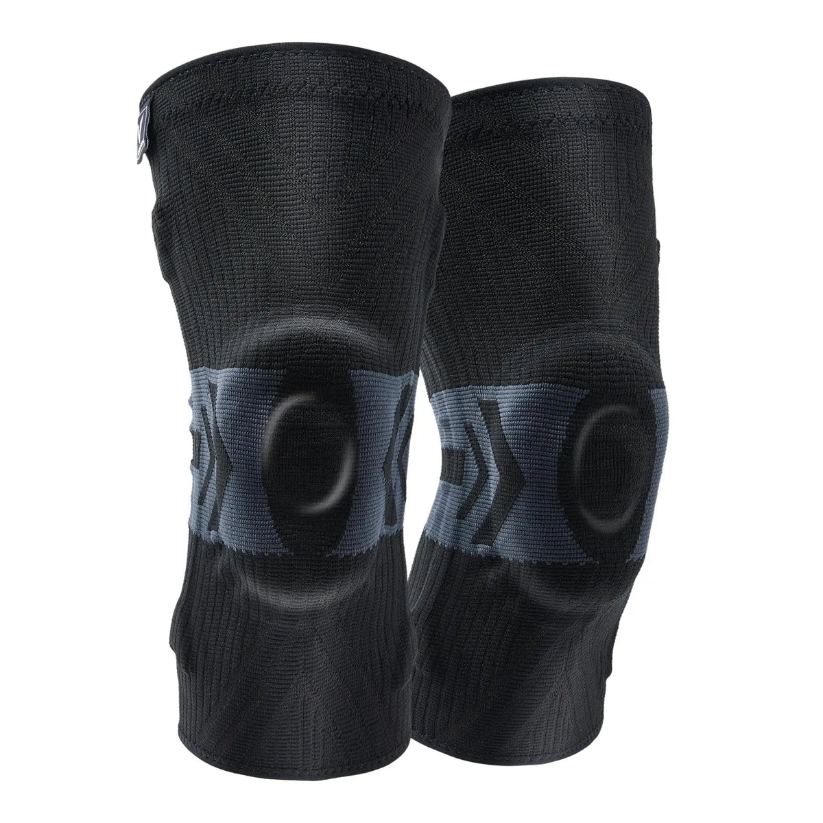 Elastic Sports Knee Compression Sleeve – Silicone Patella Gel & Side Spring Support