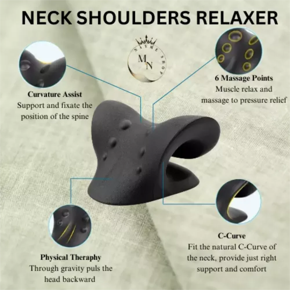 Cervical Traction Device – Neck & Shoulder Relaxer Pillow