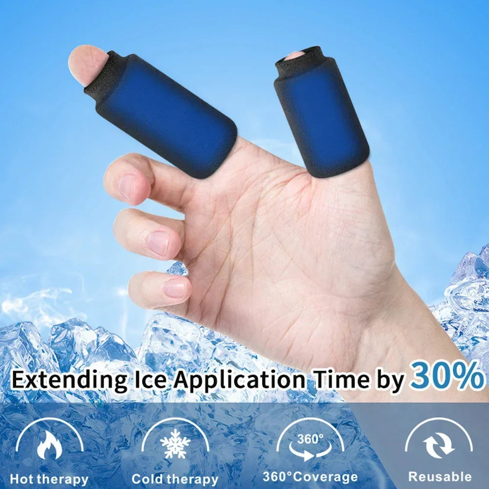 Finger & Toe Ice Sleeves – 4PCS Cold Gel Compression Packs for Arthritis & Hand Care