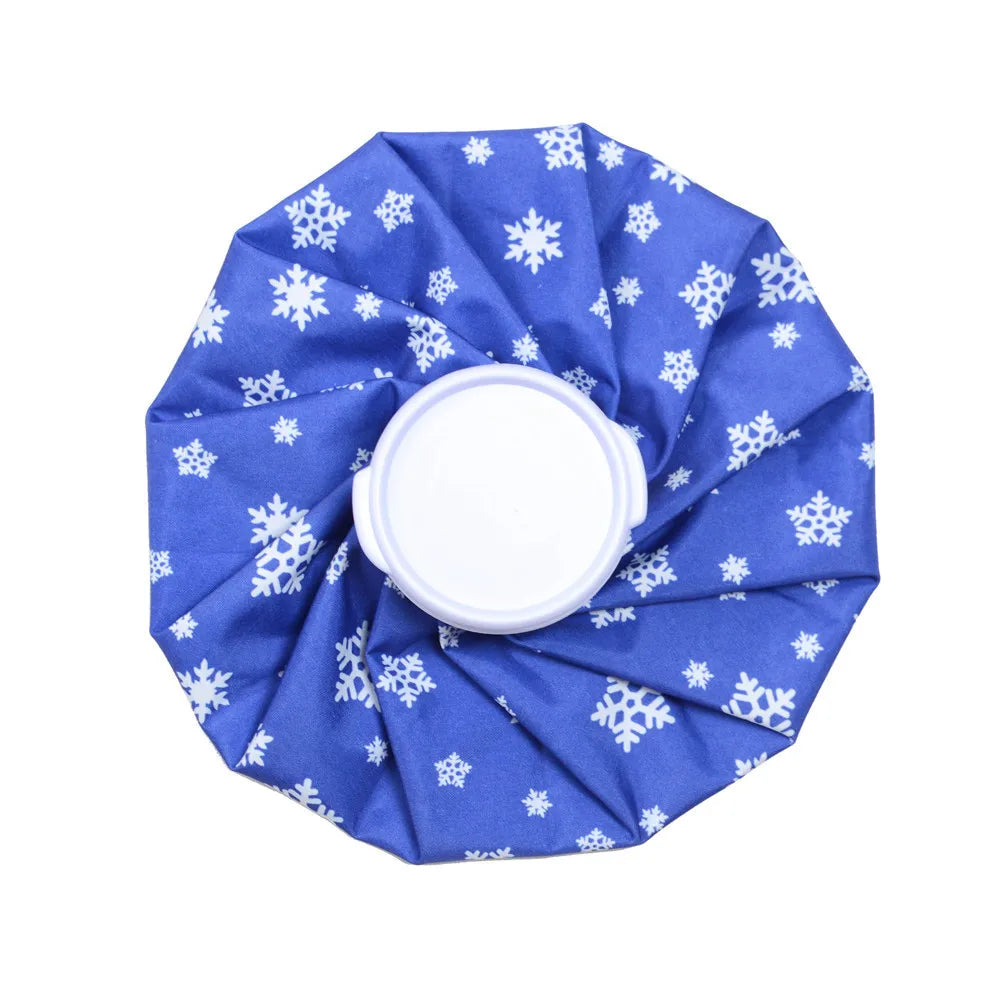 Reusable Ice Bag Set – 6", 9" & 11" Cotton Cold & Heat Pack for Knee, Head & Leg Pain Relief